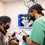 Dr. Lyman & Staff during surgery