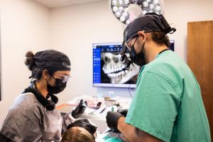 Dr. Lyman & Staff during surgery