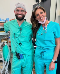 Sarasota Anesthesiologist, Dr.. Esch with Dr. Lyman