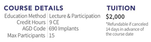 course details
